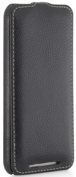 StilGut - Handyhülle Für HTC One M9 "UltraSlim" Aus Leder -Outlet STILGUT Store htc one m9 case us schw 05