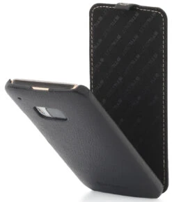 StilGut - Handyhülle Für HTC One M9 "UltraSlim" Aus Leder -Outlet STILGUT Store htc one m9 case us schw 08