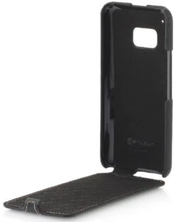 StilGut - Handyhülle Für HTC One M9 "UltraSlim" Aus Leder -Outlet STILGUT Store htc one m9 case us schw 09