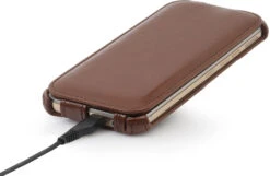 StilGut - Handyhülle Für HTC One M9 "Slim Case" -Outlet STILGUT Store htc one m9 slimcase cognac 3 1