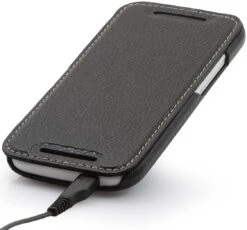 StilGut - Ledertasche "Book Type" Für HTC One Mini 2 13 StilGut - Ledertasche "Book Type" Für HTC One Mini 2 -Outlet STILGUT Store htc one mini 2 tasche schw 03