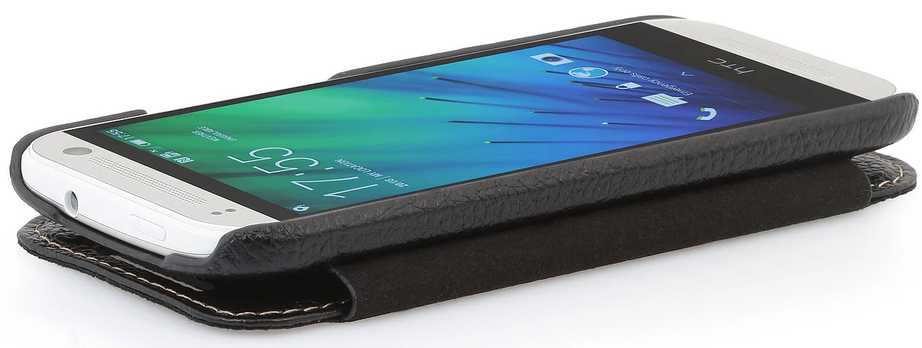 StilGut - Ledertasche "Book Type" Für HTC One Mini 2 9 StilGut - Ledertasche "Book Type" Für HTC One Mini 2 – Bild 9
