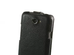 StilGut - UltraSlim Case Für HTC One X Aus Leder -Outlet STILGUT Store htc one x ledertasche schwarz 3m
