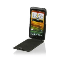 StilGut - UltraSlim Case Für HTC One X Aus Leder -Outlet STILGUT Store htc one x ledertasche schwarz 6m