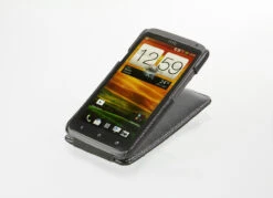 StilGut - UltraSlim Case Für HTC One X Aus Leder -Outlet STILGUT Store htc one x ledertasche schwarz 9m