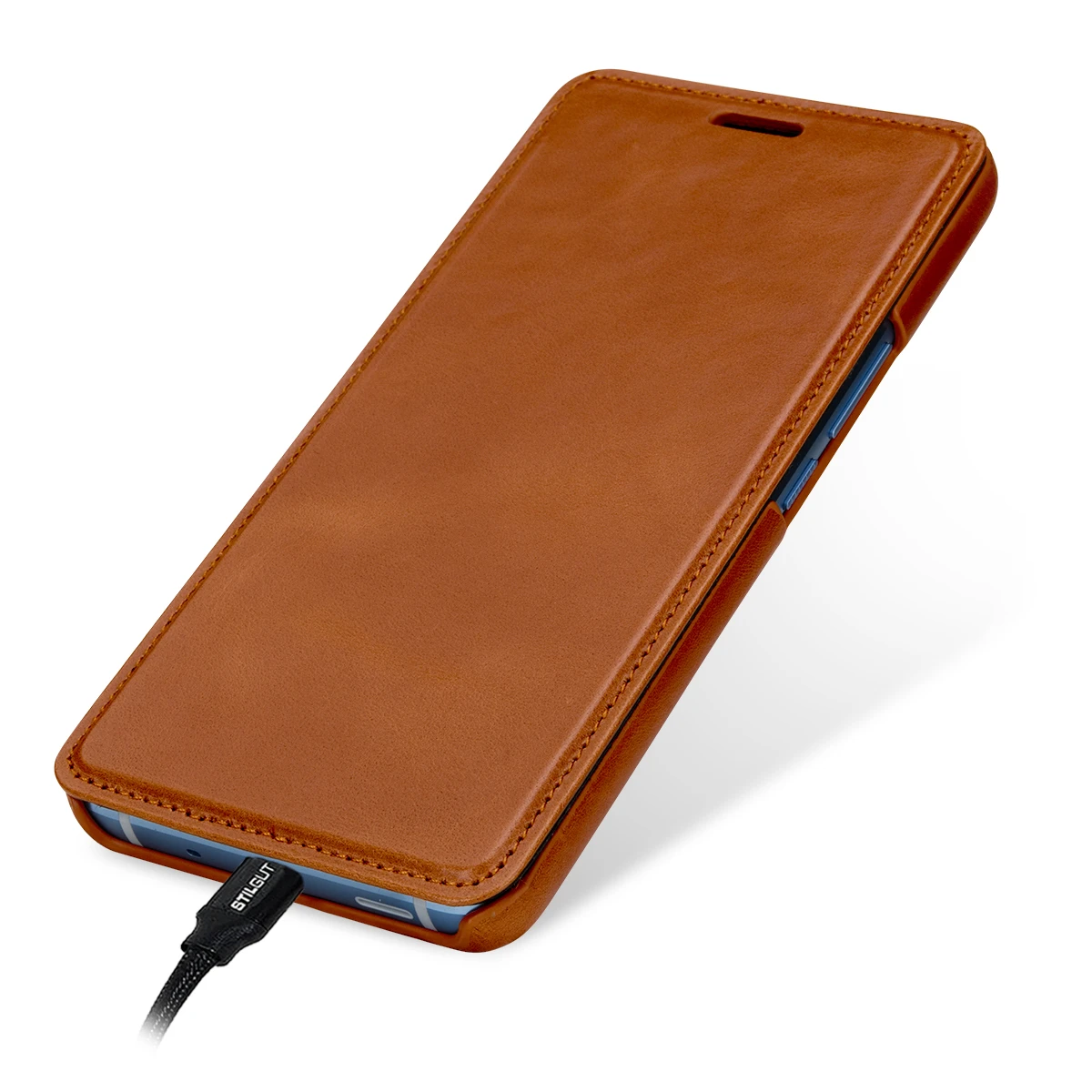 StilGut - HTC U11+ Case Book Type Ohne Clip – Bild 6