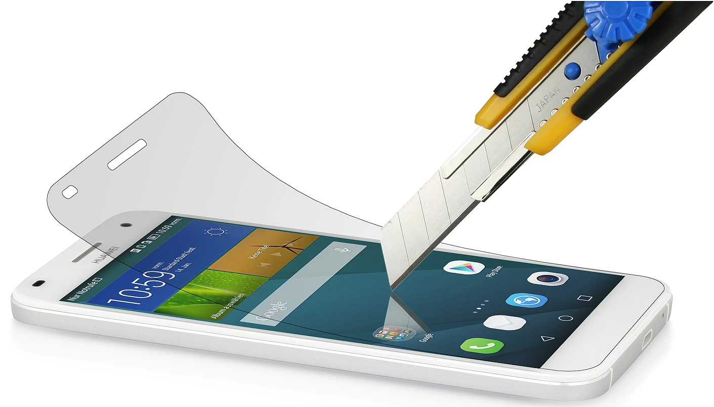 StilGut - Displayschutzfolie Huawei Ascend G7 (2er-Pack) 2 StilGut - Displayschutzfolie Huawei Ascend G7 (2er-Pack) – Bild 2