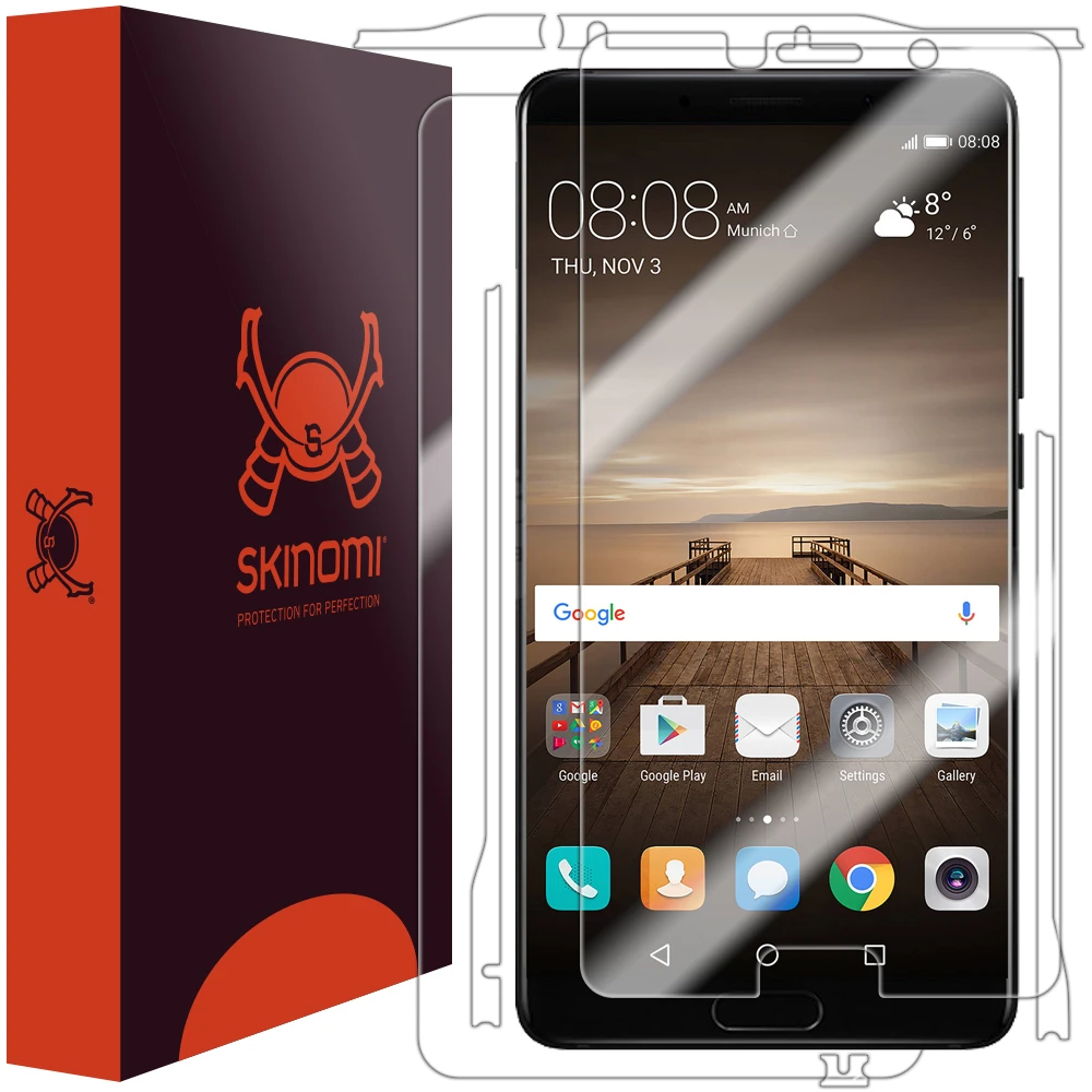 Skinomi - Displayschutzfolie Huawei Mate 10 Full Body 1 Skinomi - Displayschutzfolie Huawei Mate 10 Full Body