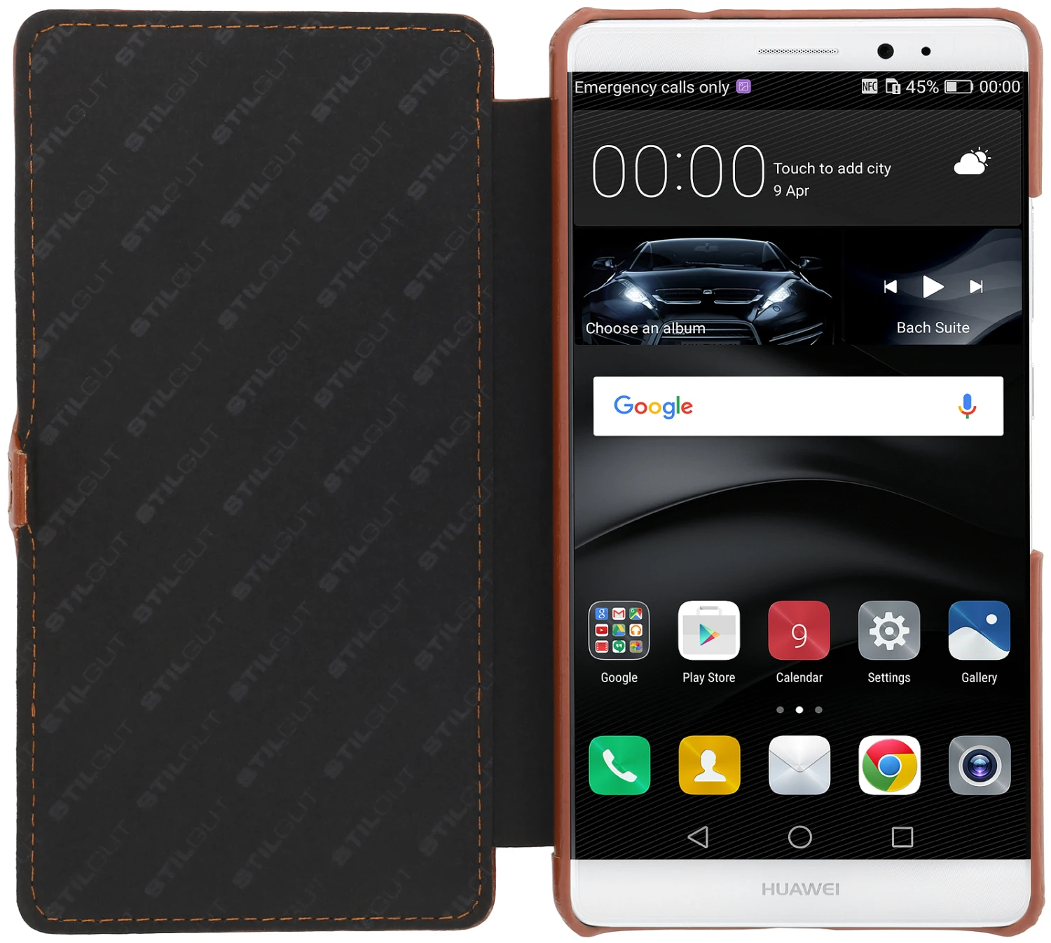 StilGut - Huawei Mate 8 Tasche Book Type Aus Leder Mit Clip 2 StilGut - Huawei Mate 8 Tasche Book Type Aus Leder Mit Clip – Bild 2