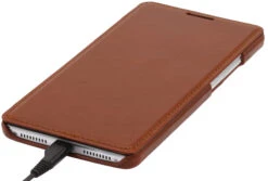 StilGut - Huawei Mate 8 Case Book Type Aus Leder Ohne Clip -Outlet STILGUT Store huawei mate 8 tasche book type ohne clip cognac 03