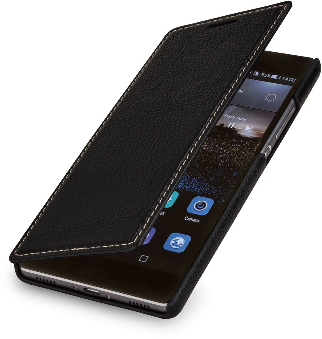 StilGut - Handyhülle Für Huawei P8 "Book Type" Ohne Clip 11 StilGut - Handyhülle Für Huawei P8 "Book Type" Ohne Clip – Bild 11