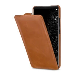 StilGut - Huawei Mate 10 Pro Hülle UltraSlim -Outlet STILGUT Store huawei mate 10 pro huelle ultraslim aus leder cognac 1