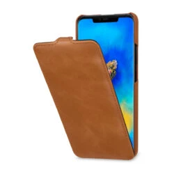 StilGut - Huawei Mate 20 Pro Hülle UltraSlim -Outlet STILGUT Store huawei mate 20 pro huelle ultraslim cognac td 01