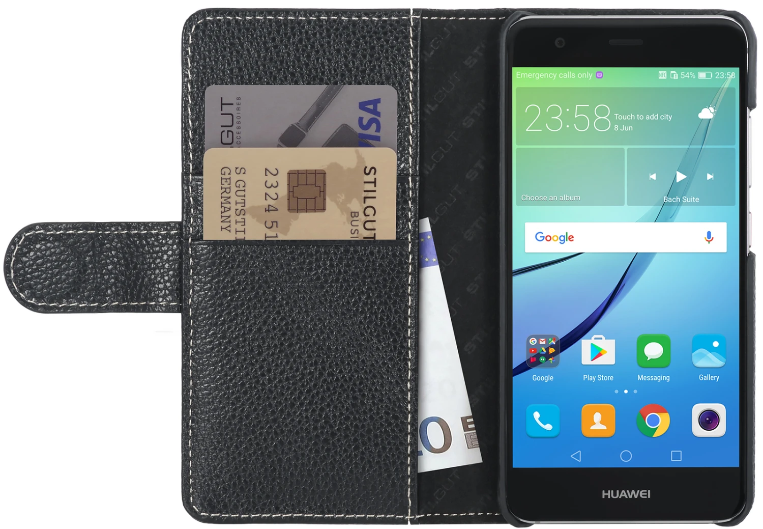 StilGut - Huawei Nova Hülle Talis Mit Kreditkartenfach 9 StilGut - Huawei Nova Hülle Talis Mit Kreditkartenfach – Bild 9