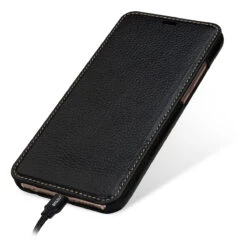 StilGut - Huawei P20 Lite Case Book Type Ohne Clip -Outlet STILGUT Store huawei p20 lite case book type schwarz 06 w