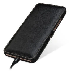 StilGut - Huawei P20 Lite Tasche Book Type Mit Clip -Outlet STILGUT Store huawei p20 lite tasche book type mit clip schwarz 06 w