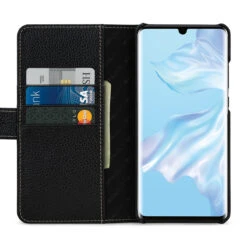 StilGut - Huawei P30 Pro Hülle Talis Mit Kartenfach -Outlet STILGUT Store huawei p30 pro huelle talis mit kartenfach schwarz td 01 1