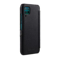 StilGut - Huawei P40 Lite Tasche Book Type Mit Clip -Outlet STILGUT Store huawei p40 lite book case clip black 04
