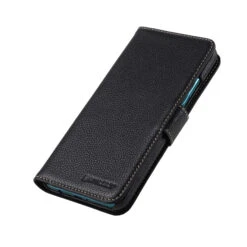 StilGut - Huawei P40 Lite Flip Cover Talis Mit Kartenfach -Outlet STILGUT Store huawei p40 lite wallet case talis black 03