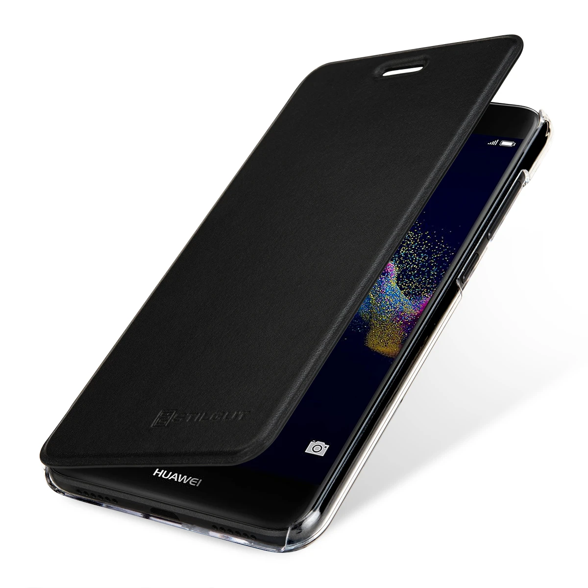 StilGut - Huawei P8 Lite 2017 Book Type NFC/RFID Blocking Hülle – Bild 2