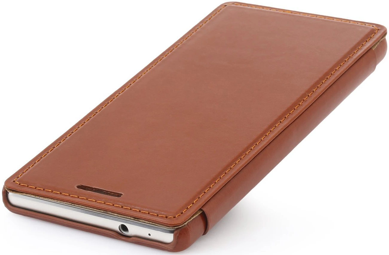 StilGut - Handyhülle Für Huawei P8 "Book Type" Ohne Clip 4 StilGut - Handyhülle Für Huawei P8 "Book Type" Ohne Clip – Bild 4