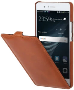 StilGut - Huawei P9 Lite Hülle UltraSlim Aus Leder 22 StilGut - Huawei P9 Lite Hülle UltraSlim Aus Leder -Outlet STILGUT Store huawei p9 lite huelle ultraslim aus leder cognac 01
