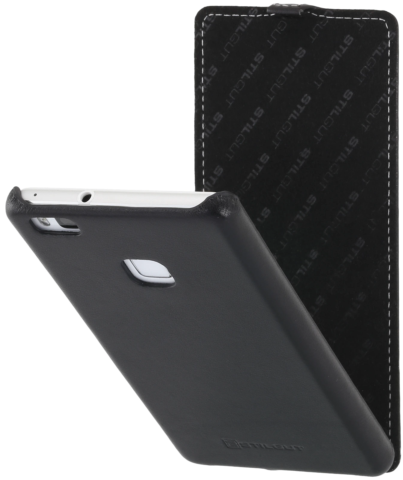 StilGut - Huawei P9 Lite Hülle UltraSlim Aus Leder 2 StilGut - Huawei P9 Lite Hülle UltraSlim Aus Leder – Bild 2