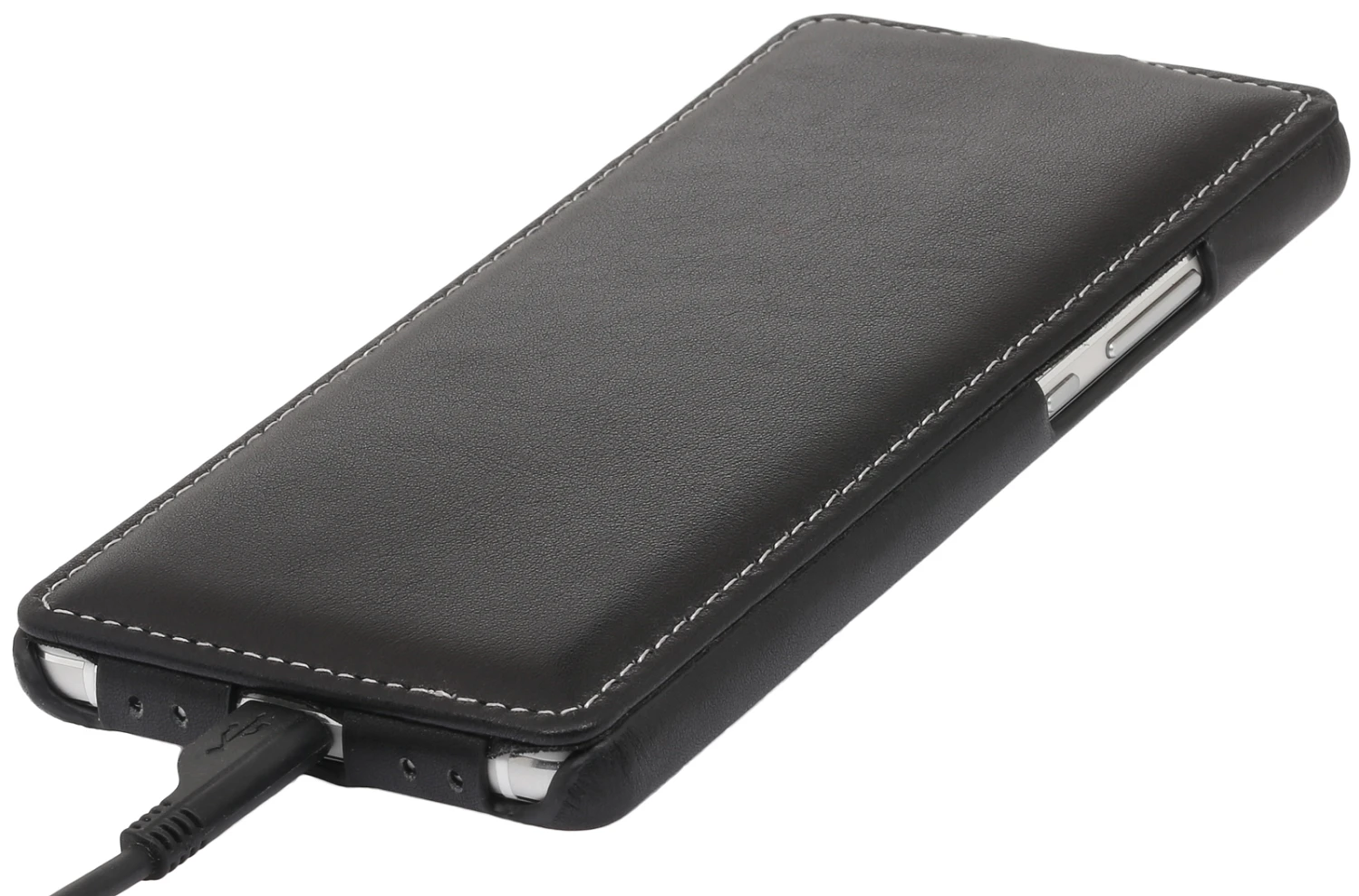 StilGut - Huawei P9 Lite Hülle UltraSlim Aus Leder 4 StilGut - Huawei P9 Lite Hülle UltraSlim Aus Leder – Bild 4