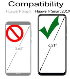 StilGut - Huawei P Smart 2019 Book Type NFC/RFID Blocking Hülle -Outlet STILGUT Store huawei p smart 2019