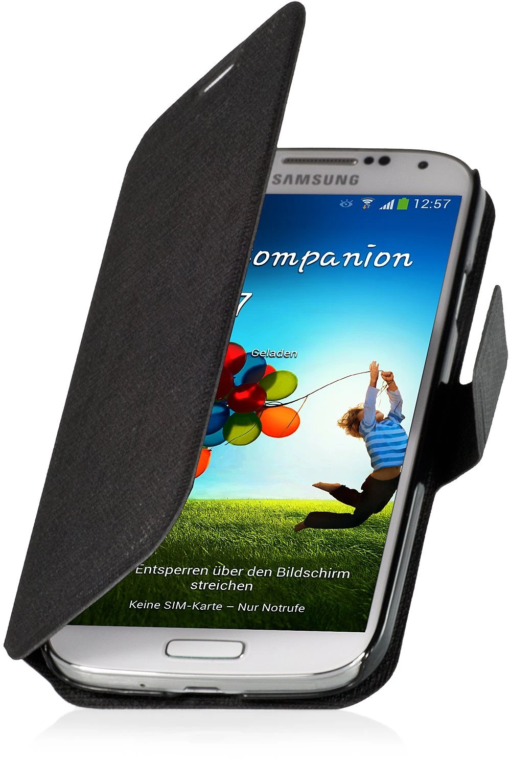 StilGut - Tasche Mit Standfunktion Für Samsung Galaxy S4 I9500 2 StilGut - Tasche Mit Standfunktion Für Samsung Galaxy S4 I9500 – Bild 2