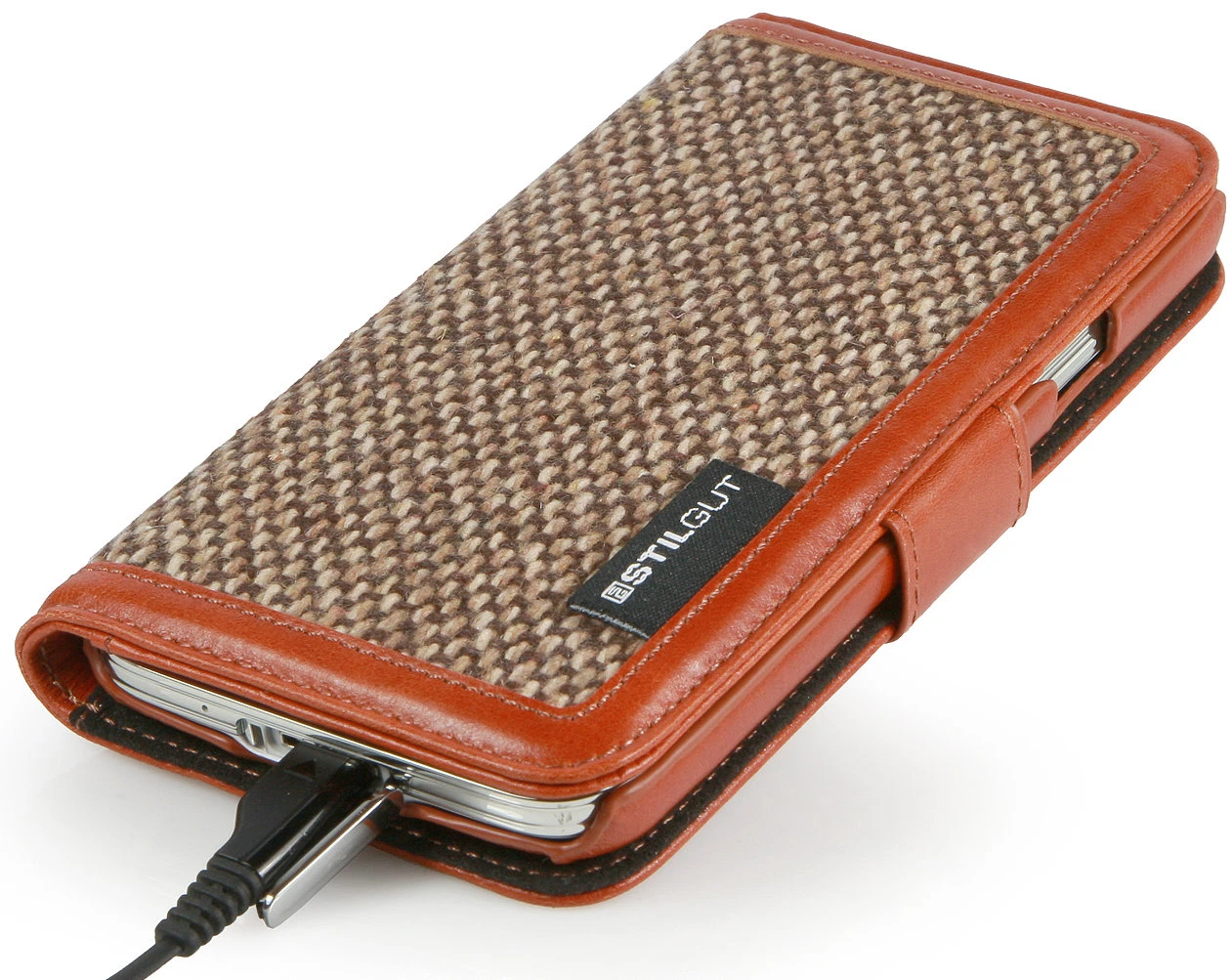 StilGut - Ledertasche "Talis" Fashion Serie Für Samsung Galaxy S5 5 StilGut - Ledertasche "Talis" Fashion Serie Für Samsung Galaxy S5 – Bild 5