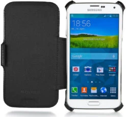 StilGut - UltraSlim Case V2 Mit Standfunktion Für Samsung Galaxy S5 -Outlet STILGUT Store huelle samsung galaxy s5 st schwv 09
