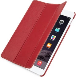 StilGut - Hülle Für IPad Air 2 "Couverture" Aus Leder 37 StilGut - Hülle Für IPad Air 2 "Couverture" Aus Leder -Outlet STILGUT Store ipad air 2 case cov rot 01