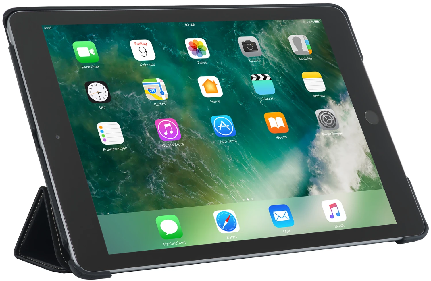 StilGut - IPad 9.7" Hülle Couverture Aus Leder 2 StilGut - IPad 9.7" Hülle Couverture Aus Leder – Bild 2