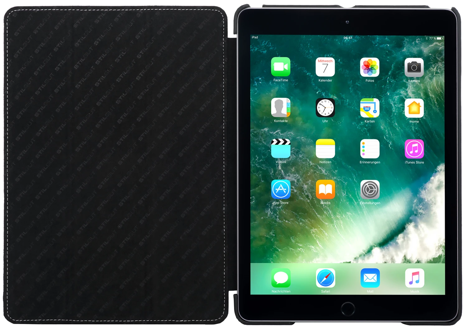 StilGut - IPad 9.7" Hülle Couverture Aus Leder 6 StilGut - IPad 9.7" Hülle Couverture Aus Leder – Bild 6
