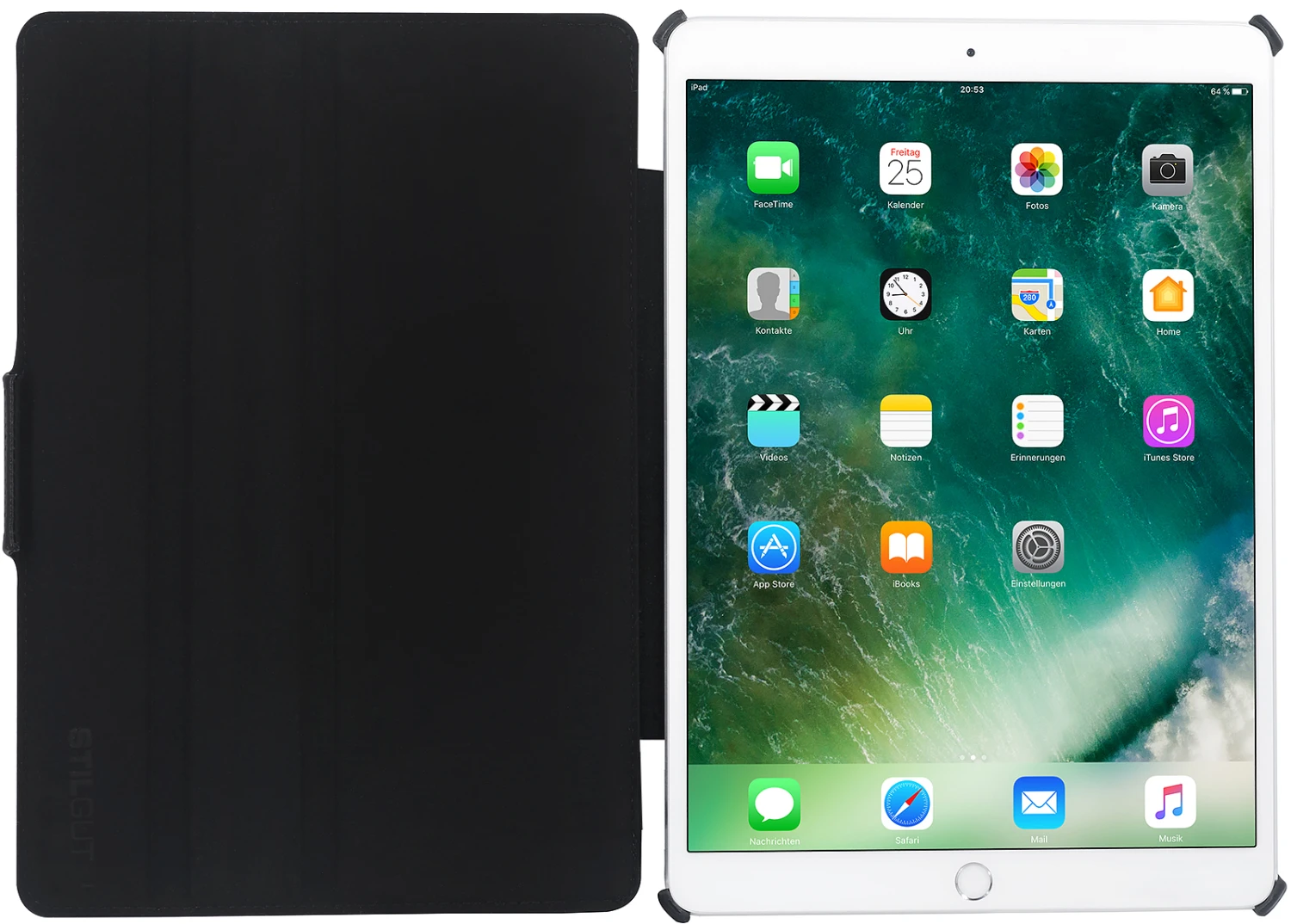 StilGut - IPad 9.7" Tasche UltraSlim V2 Mit Standfunktion 4 StilGut - IPad 9.7" Tasche UltraSlim V2 Mit Standfunktion – Bild 4