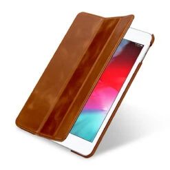 StilGut - IPad Mini 5 Hülle Couverture -Outlet STILGUT Store ipad mini 5 2019 huelle couverture cognac td 01