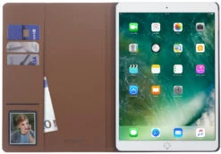 StilGut - IPad Pro 10.5" Folio Case -Outlet STILGUT Store ipad pro 10 5 folio case navyblau cognac 03