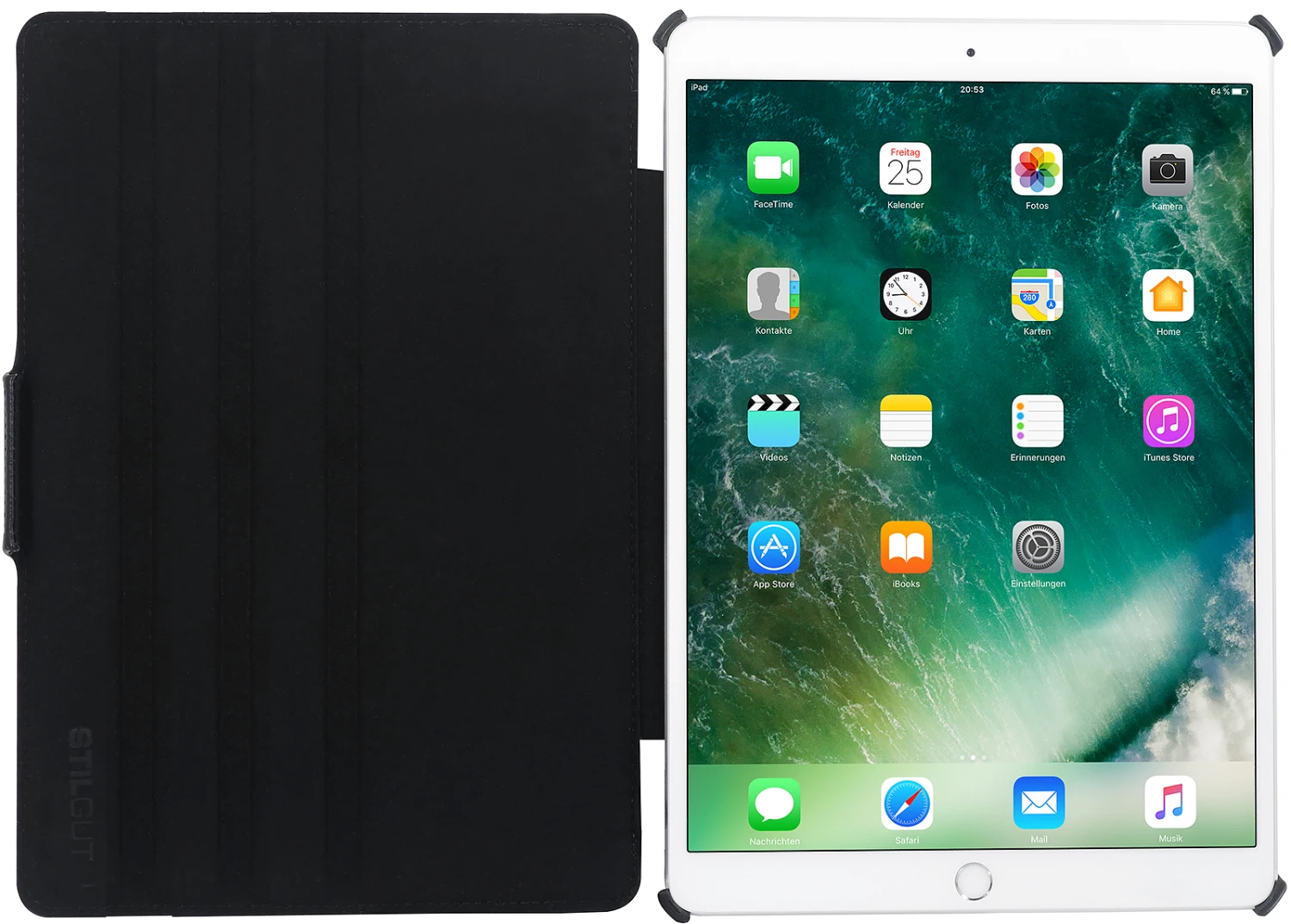 StilGut - IPad Pro 10.5" Tasche UltraSlim V2 Mit Standfunktion 5 StilGut - IPad Pro 10.5" Tasche UltraSlim V2 Mit Standfunktion – Bild 5