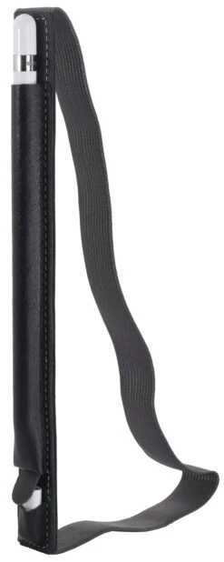 StilGut - IPad Pro 12.9" Pencil-Halter Mit Lightning Adapter-Fach -Outlet STILGUT Store ipad pro 12 9 pencil halter mit usb adapter fach schwarz nappa 0157ce6ef166b24