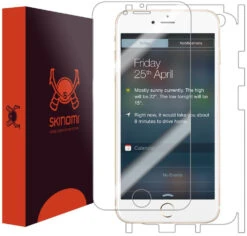 Skinomi - Displayschutzfolie Für IPhone 6 Plus (2er Pack) TechSkin Für Vorder- Und Rückseite