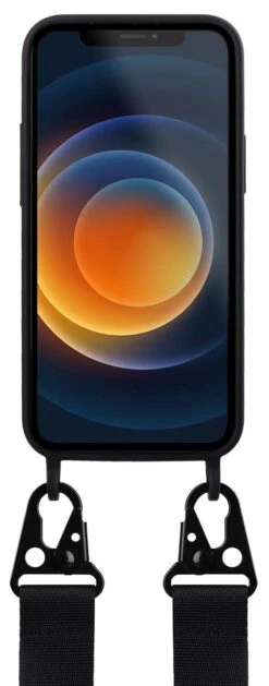 StilGut - Handykette Für IPhone 12 -Outlet STILGUT Store iphone 12 lanyard case black 03