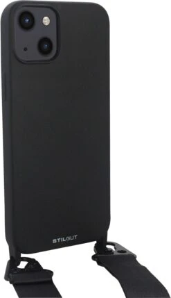 StilGut - Handykette Für IPhone 13 11 StilGut - Handykette Für IPhone 13 -Outlet STILGUT Store iphone 13 lanyard case black 01