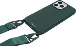StilGut - Handykette Für IPhone 13 Pro -Outlet STILGUT Store iphone 13 pro lanyard case dark green 04