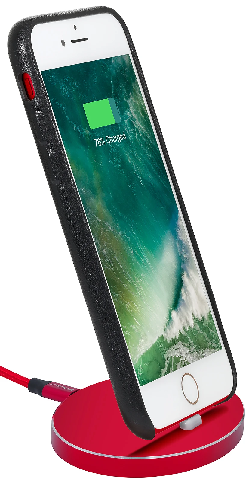 StilGut - IPhone Dockingstation Oval 11 StilGut - IPhone Dockingstation Oval – Bild 11