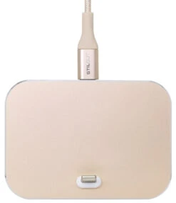 StilGut - IPhone Dockingstation Square 12 StilGut - IPhone Dockingstation Square -Outlet STILGUT Store iphone dockingstation square gold 04