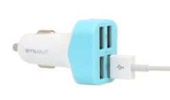 StilGut - Kfz-Ladegerät Mit 4 USB Anschlüssen -Outlet STILGUT Store kfz ladegeraet mit 4 usb anschluessen stilgut weis572792cb4a1af