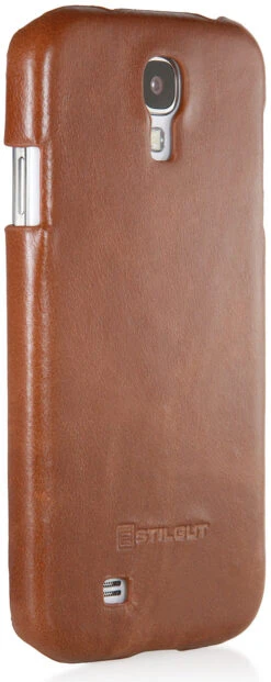 StilGut - Cover Aus Leder Für Samsung Galaxy S4 -Outlet STILGUT Store ledercover galaxy s4 cognac 02