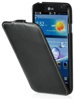 StilGut - UltraSlim Case Für LG Optimus G Pro E988 -Outlet STILGUT Store ledertasche lg g pro schw 01 1