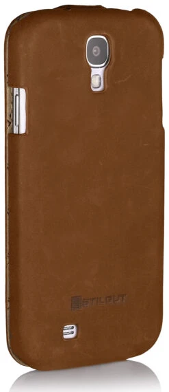 StilGut - UltraSlim Case Für Samsung Galaxy S4 I9500 & I9505 Old Style -Outlet STILGUT Store ledertasche samsung s4 braun 05